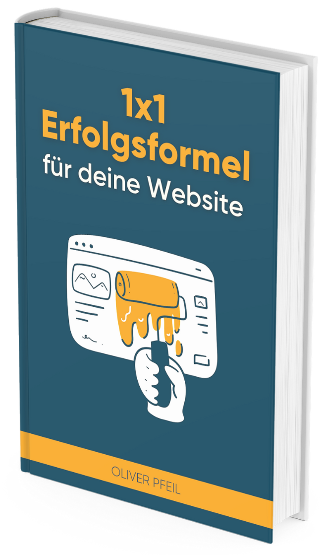 1x1 Erfolgsformel für deine Website