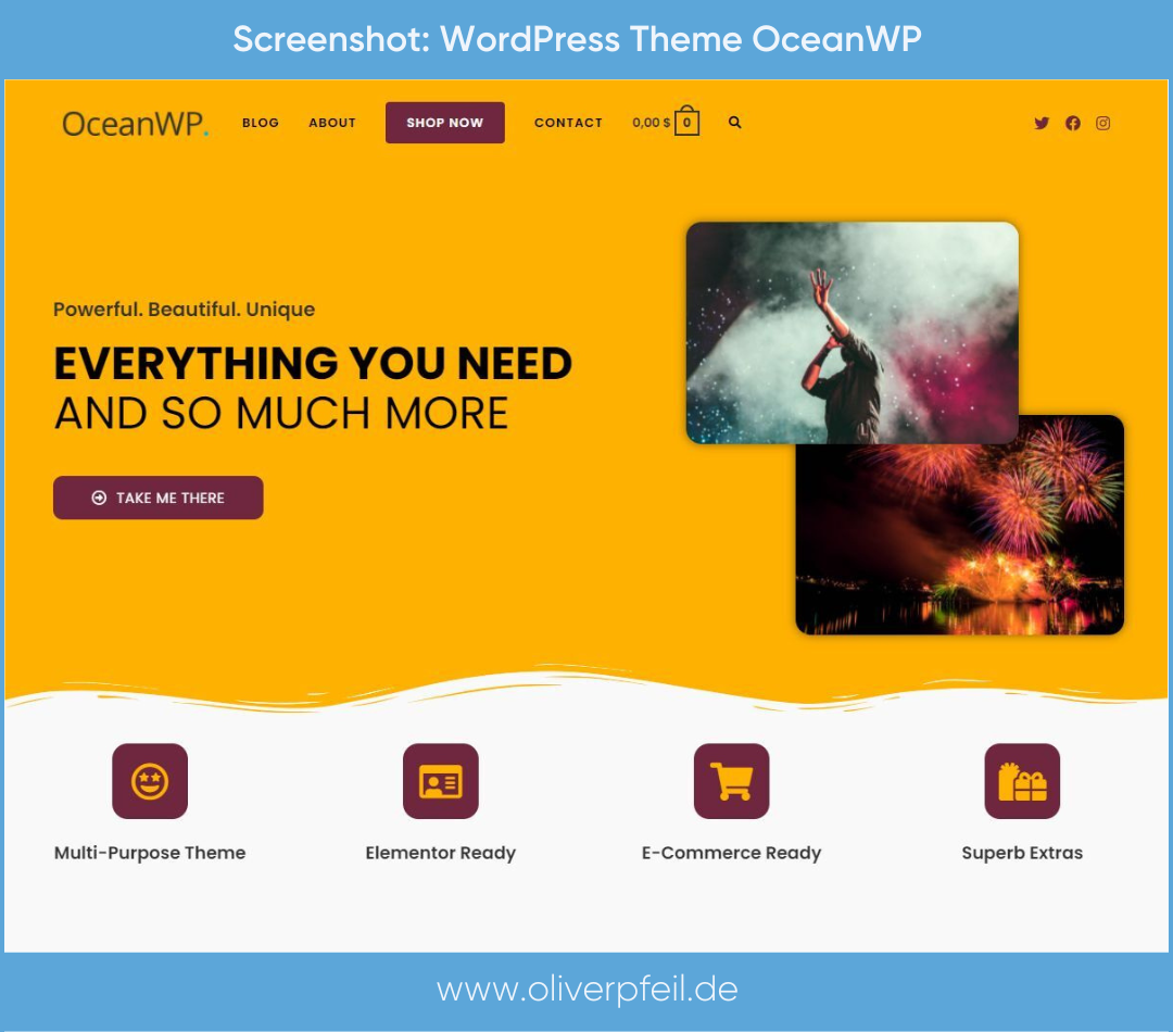 WordPress Theme OceanWP