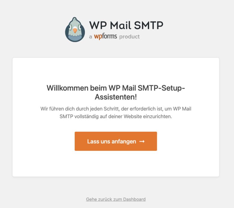 WP Mail SMTP einrichten